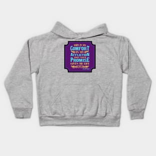 Bible Verse Psalm 119:50 Kids Hoodie